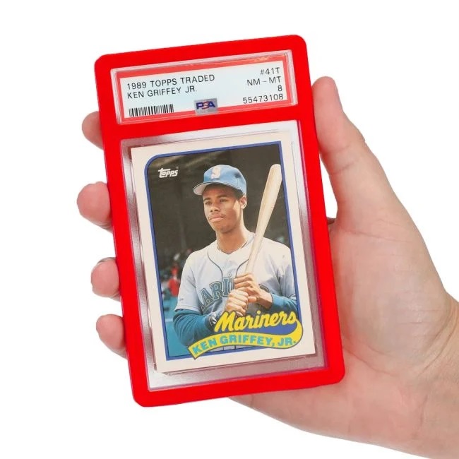 BCW Slab Bumpers (For PSA Graded Cards) - Red